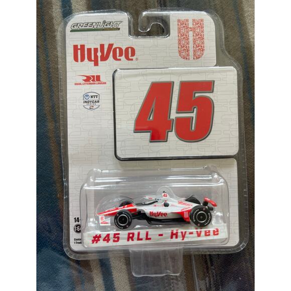 HyVee #45 RLL Racecar diecast - Picture 1 of 3